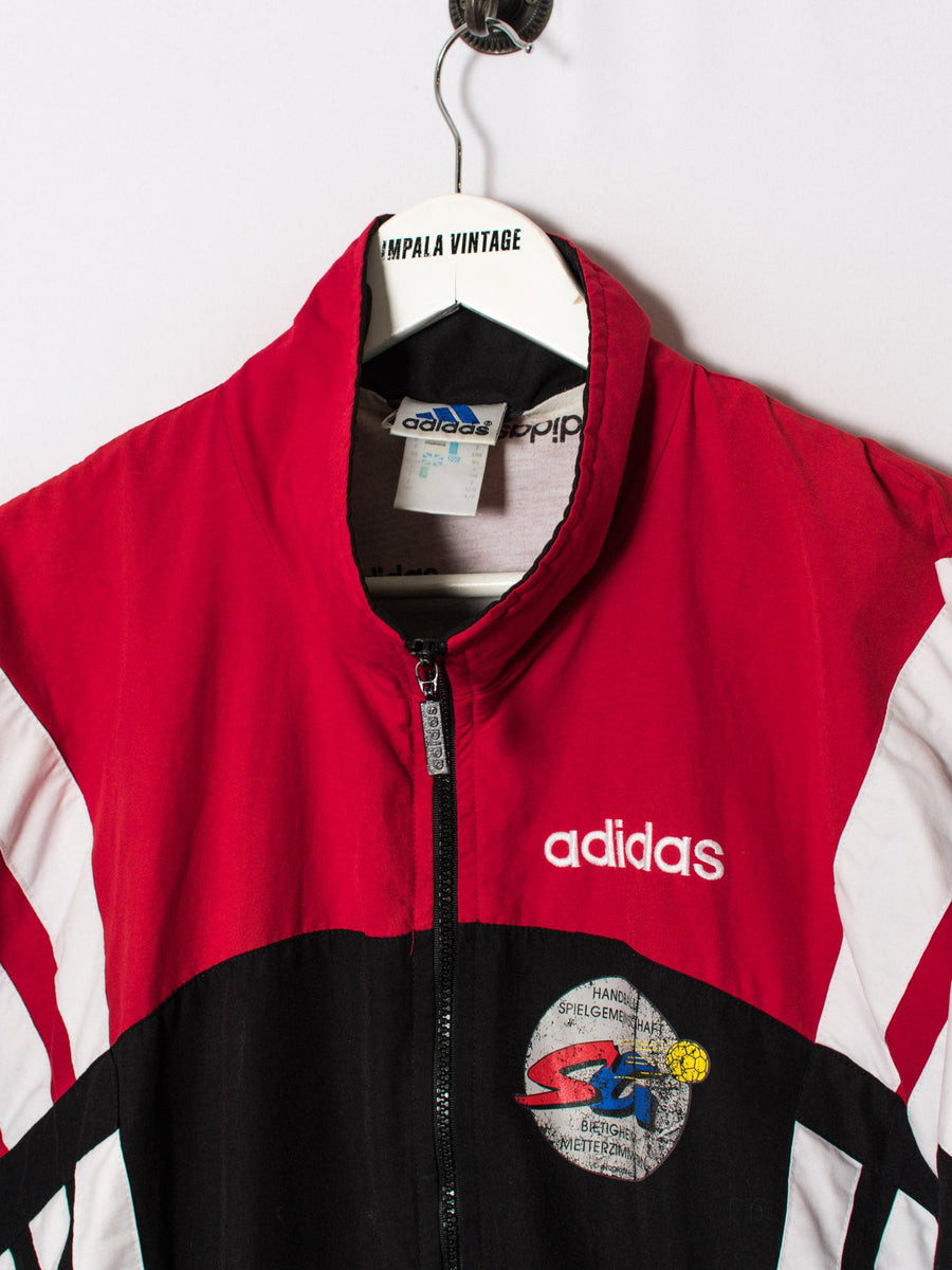 Adidas Red & Black Track Jacket