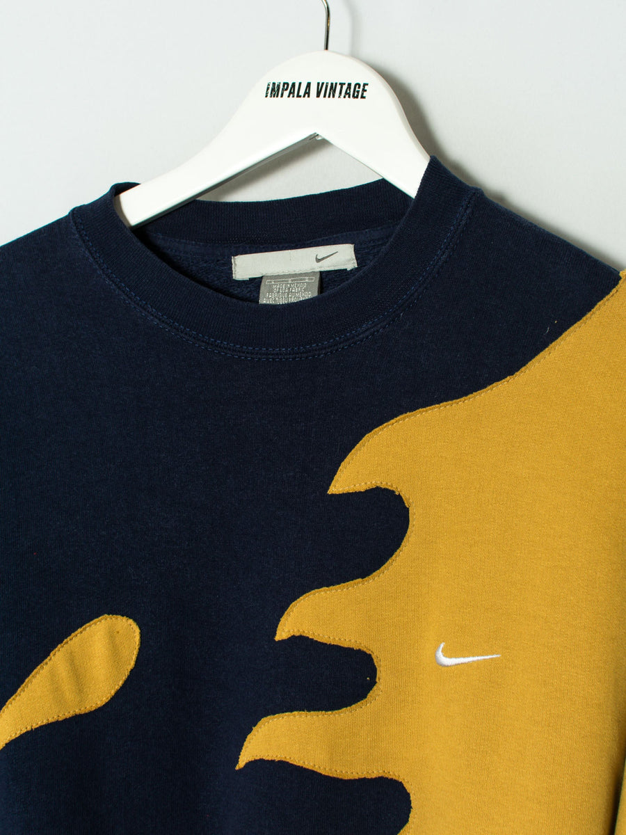 Nike Blue & Gold II Rework Sweatshirt