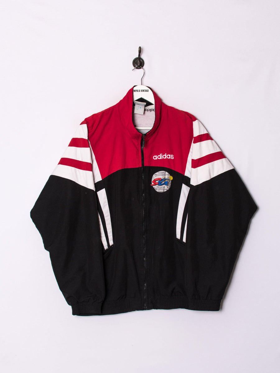 Adidas Red & Black Track Jacket