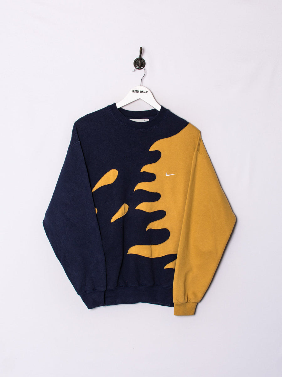 Nike Blue & Gold II Rework Sweatshirt