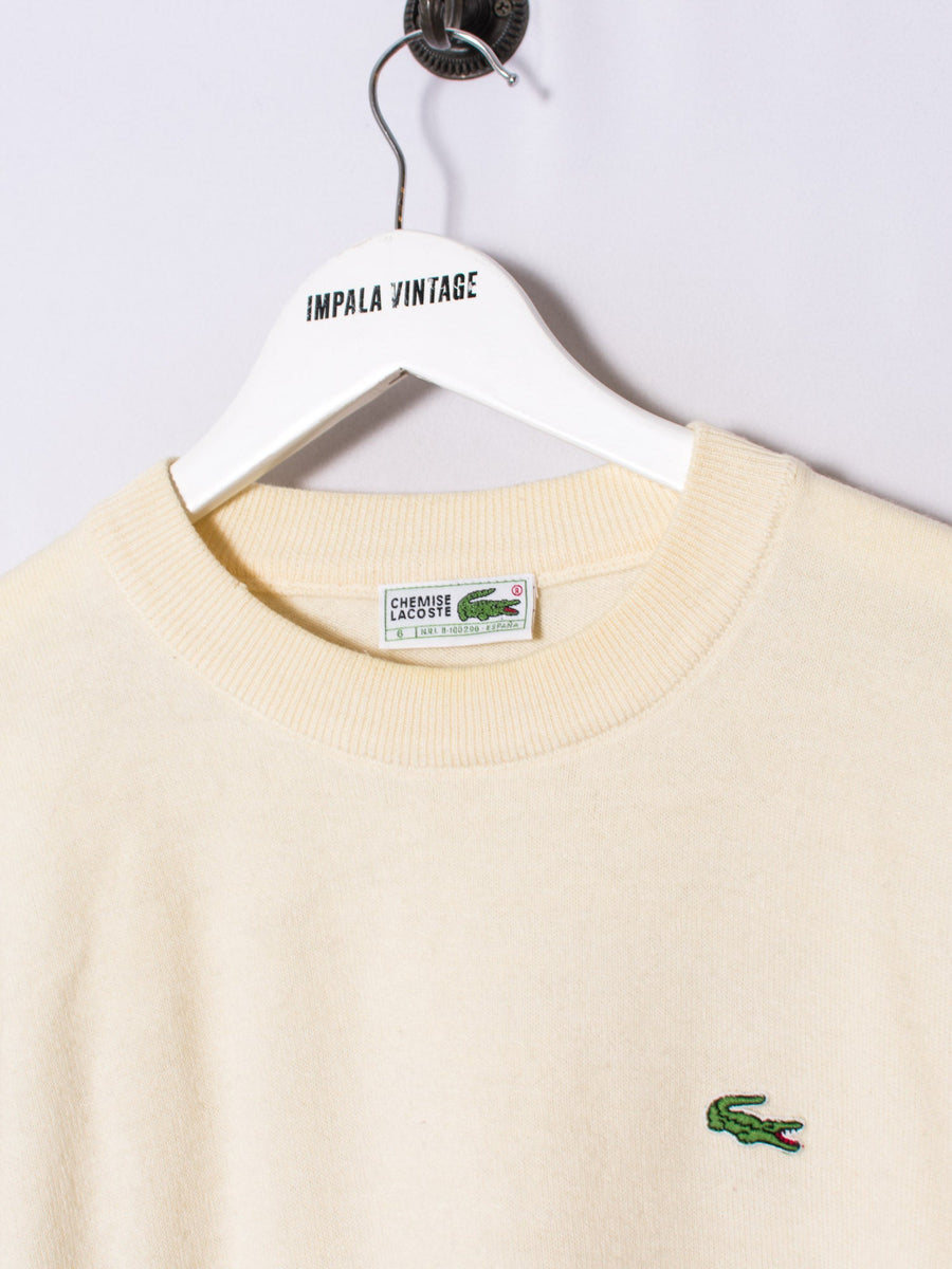 Lacoste Light Yellow Sweater