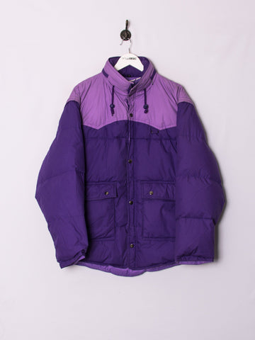 Chema Purple Puffer Coat