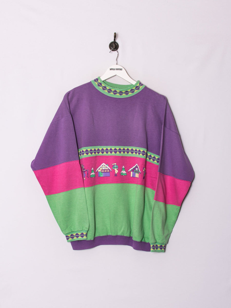 Retro La mode Ice Sweatshirt