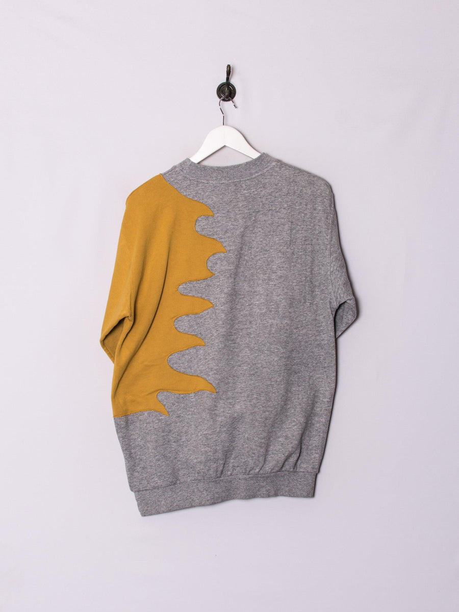 Nike Gold & Gray Rework Sweatshirt