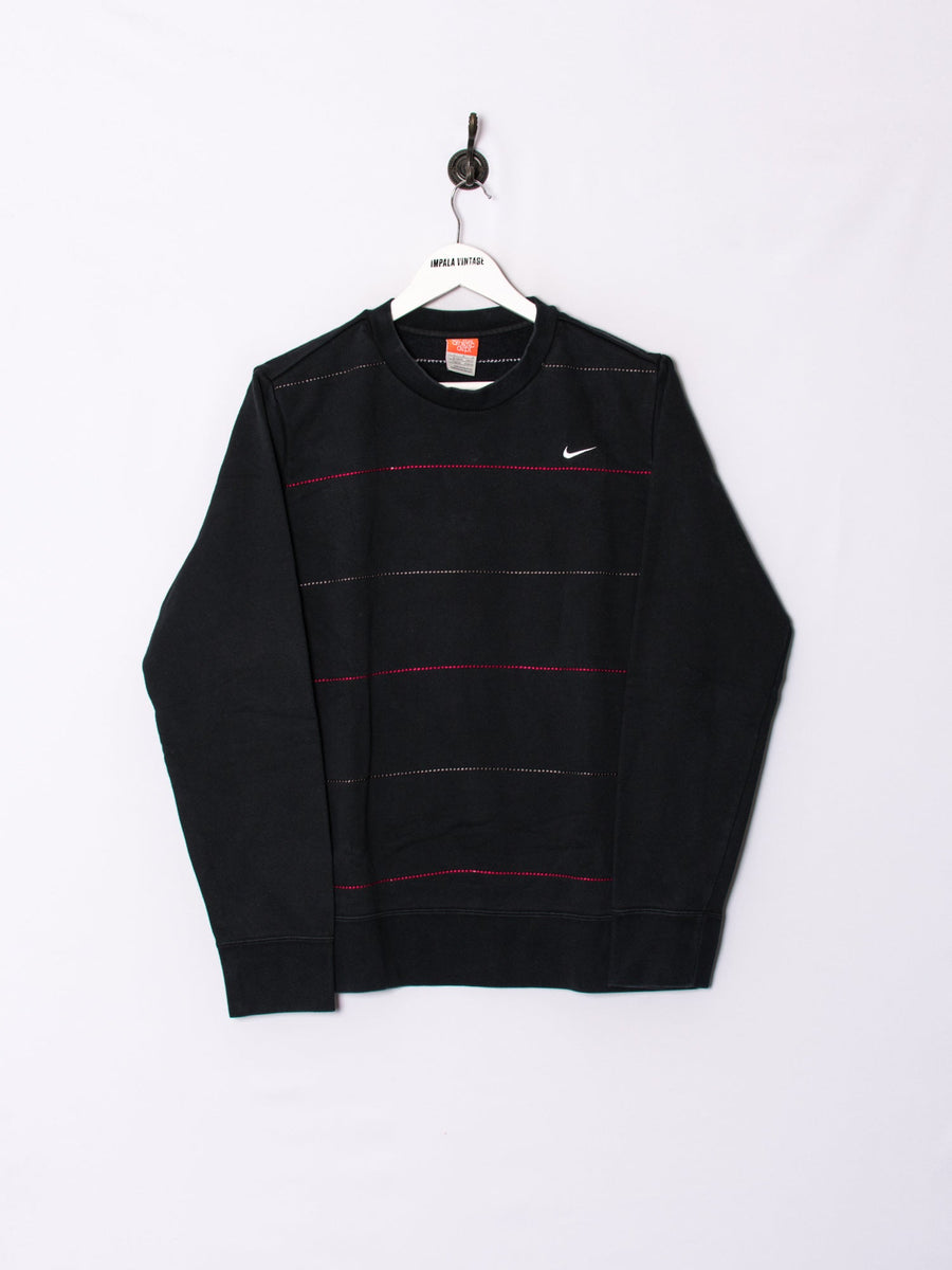 Nike Black Stripes Sweatshirt