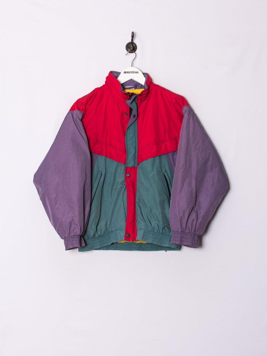 Color Retro Deca Ski Coat