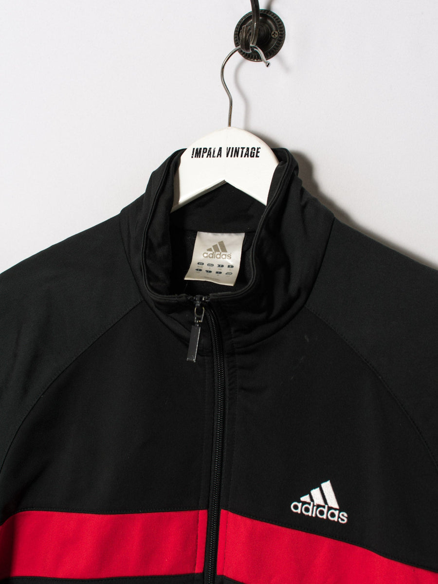 Adidas Black & Red Track Jacket