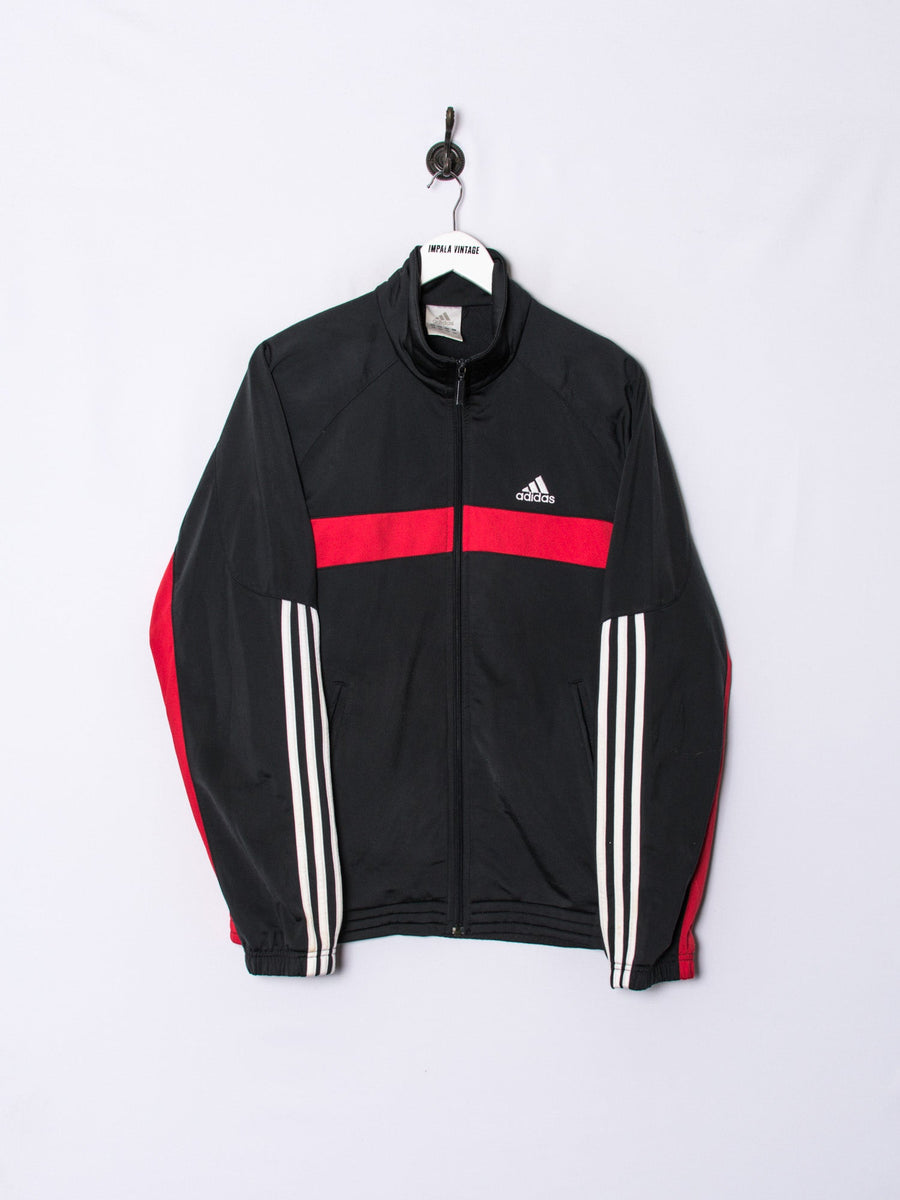 Adidas Black & Red Track Jacket