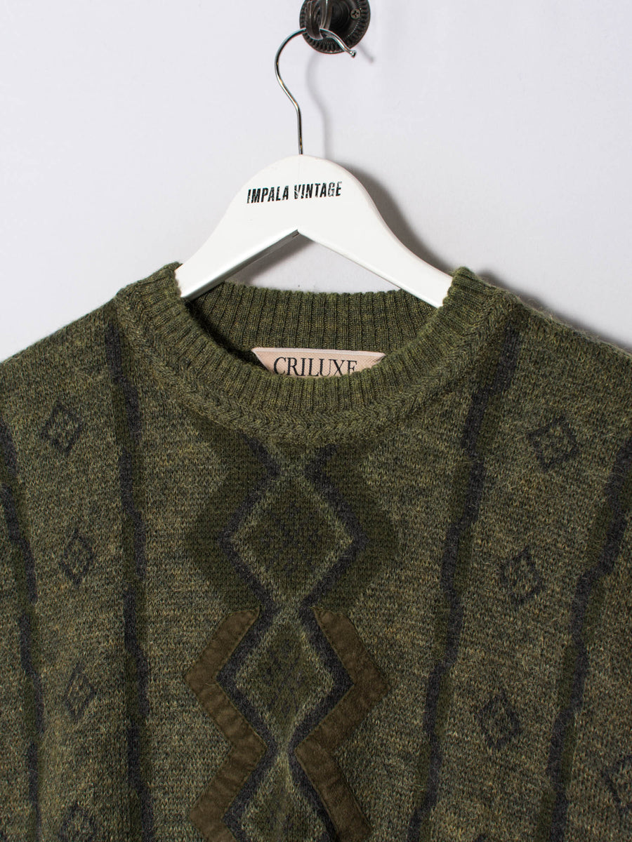 Criluxe Green Sweater