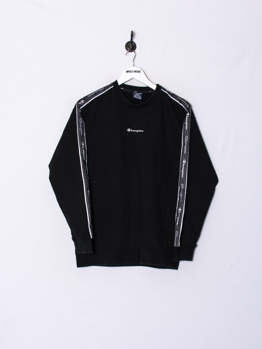 Champion Black Retro Sweatshirt