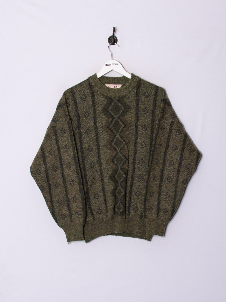 Criluxe Green Sweater