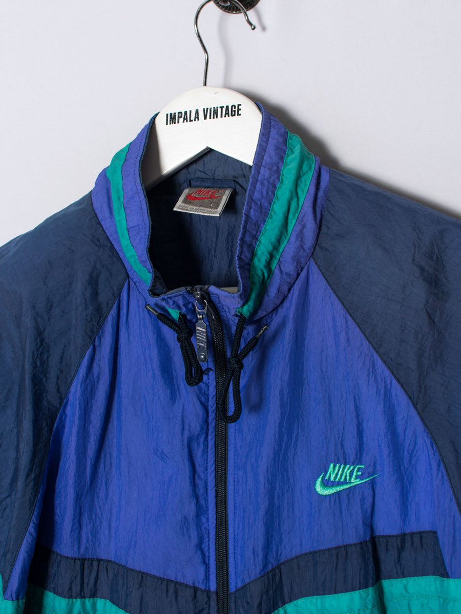 Nike Purple Green Shell Jacket