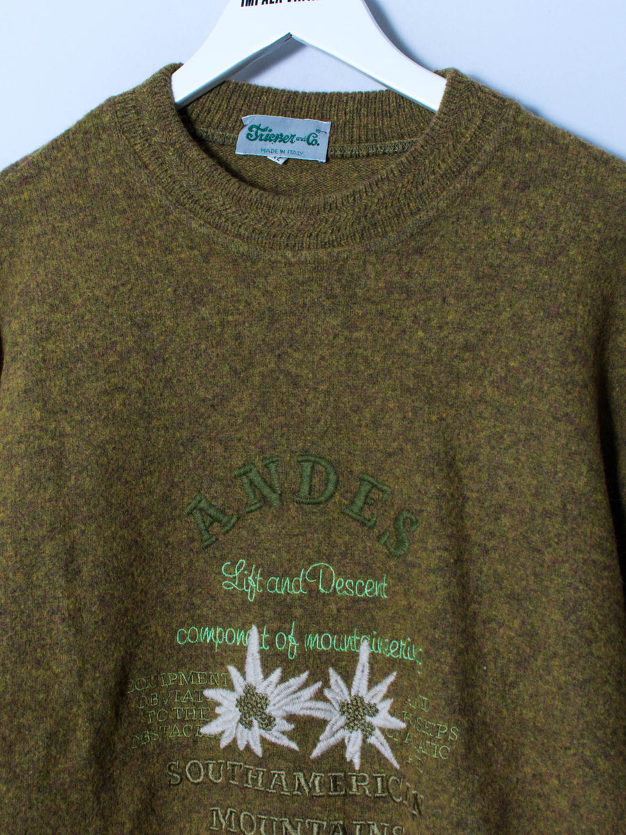 Andes Olive Sweater