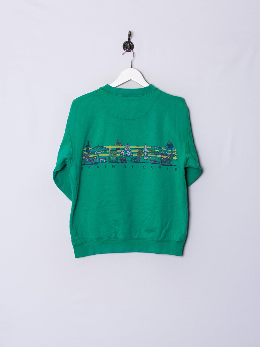 Grain de Sable Green Sweatshirt