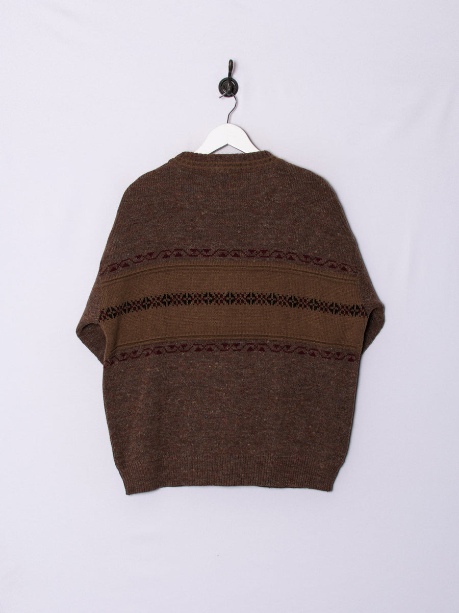 Country Brown Sweater