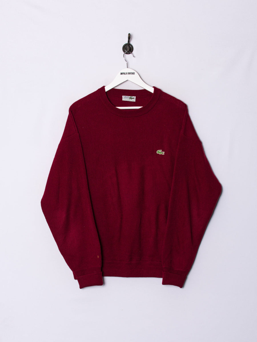 Lacoste Red Sweater