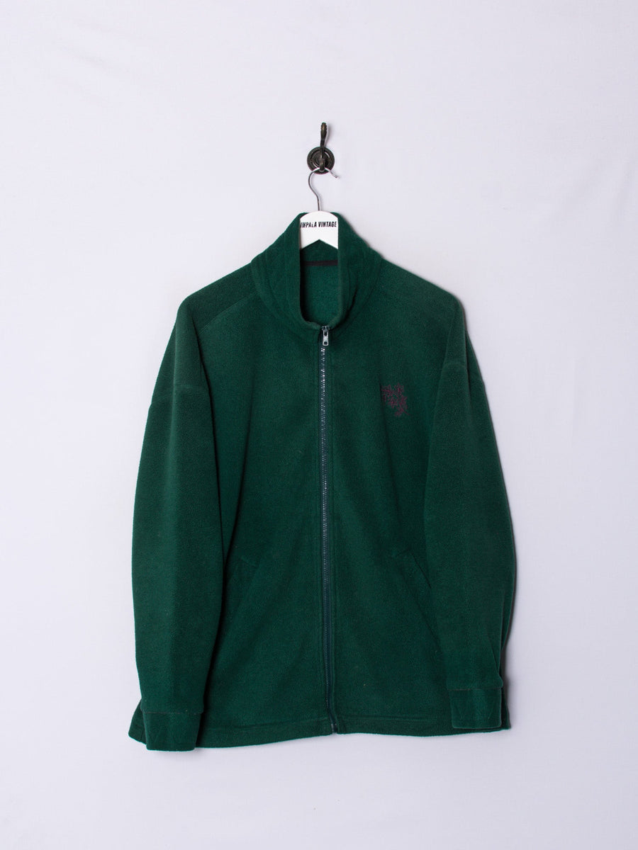 Green Flower Fleece