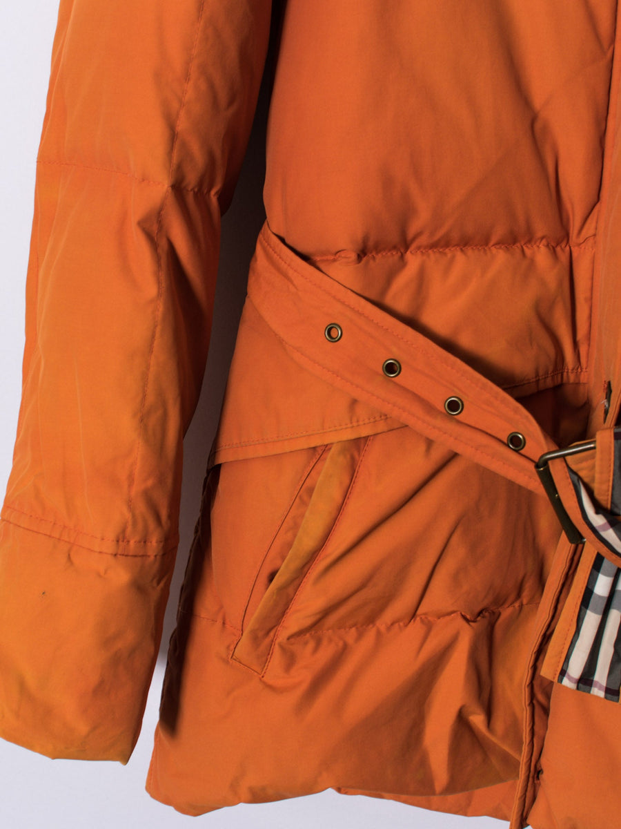 Burberry Orange Heavy Jacket