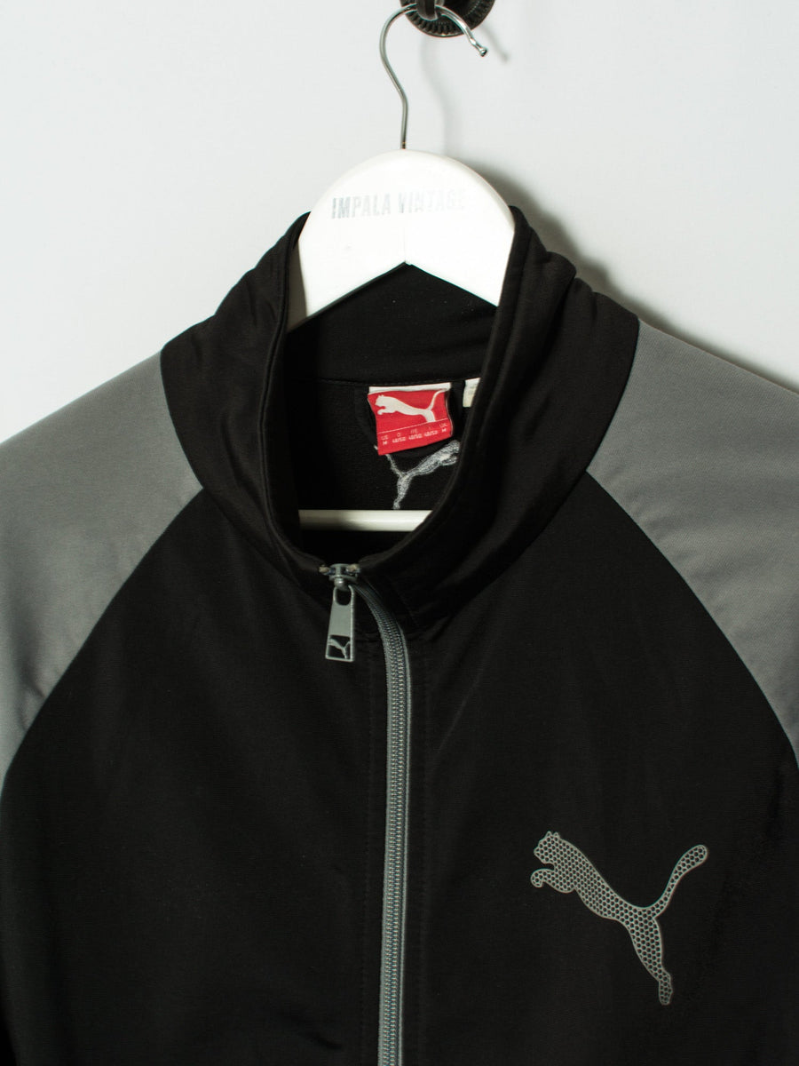 Puma Black & Grey Track Jacket