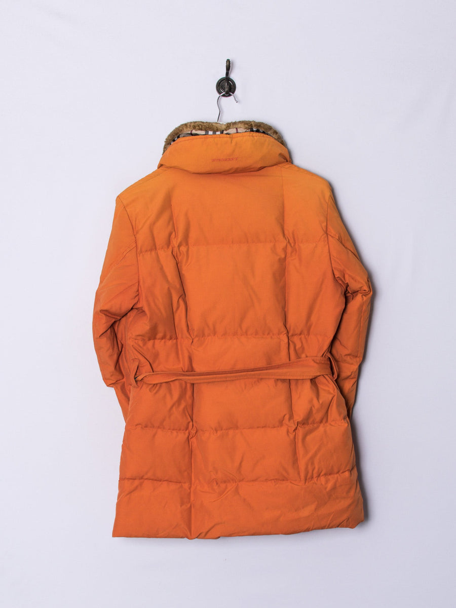 Burberry Orange Heavy Jacket