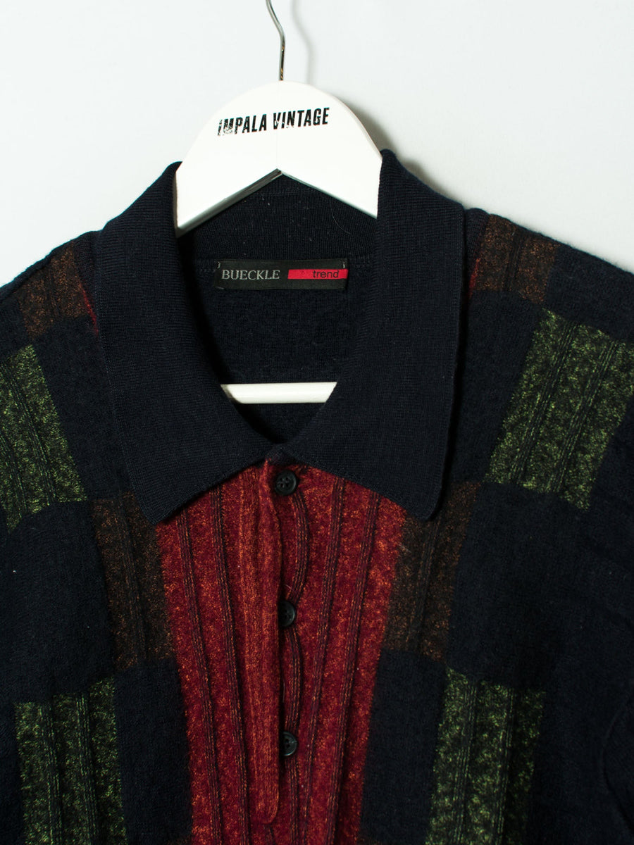Bueckle Navy Blue Sweater