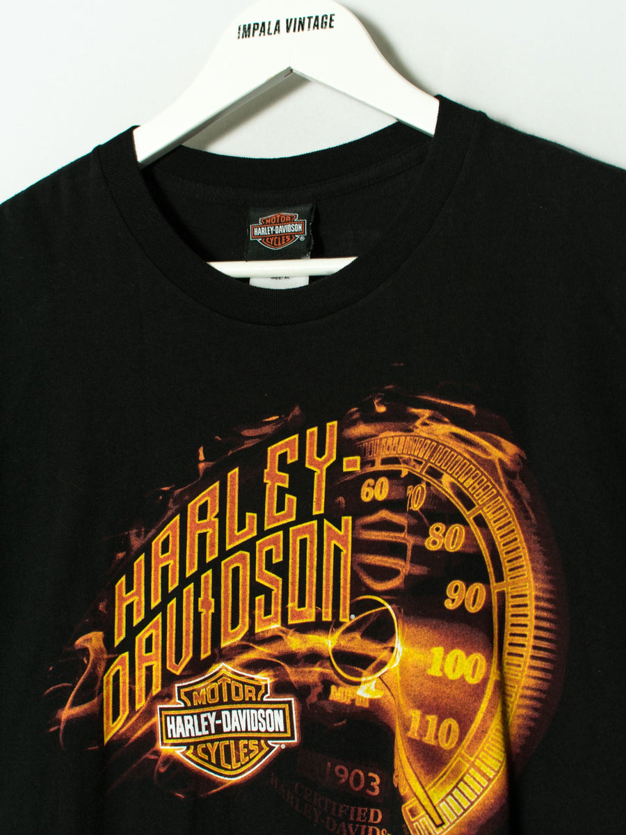 Harley Davidson Clock Cotton Tee