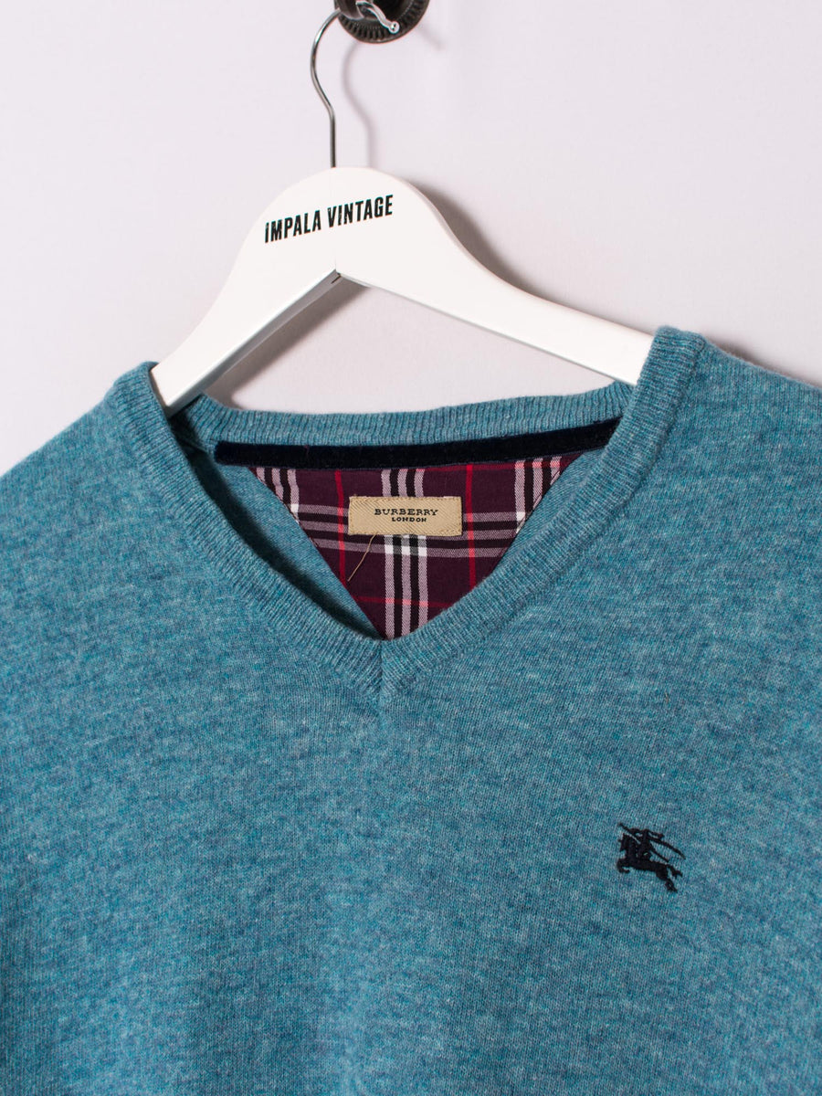 Burberry V-Neck Sweatshirt