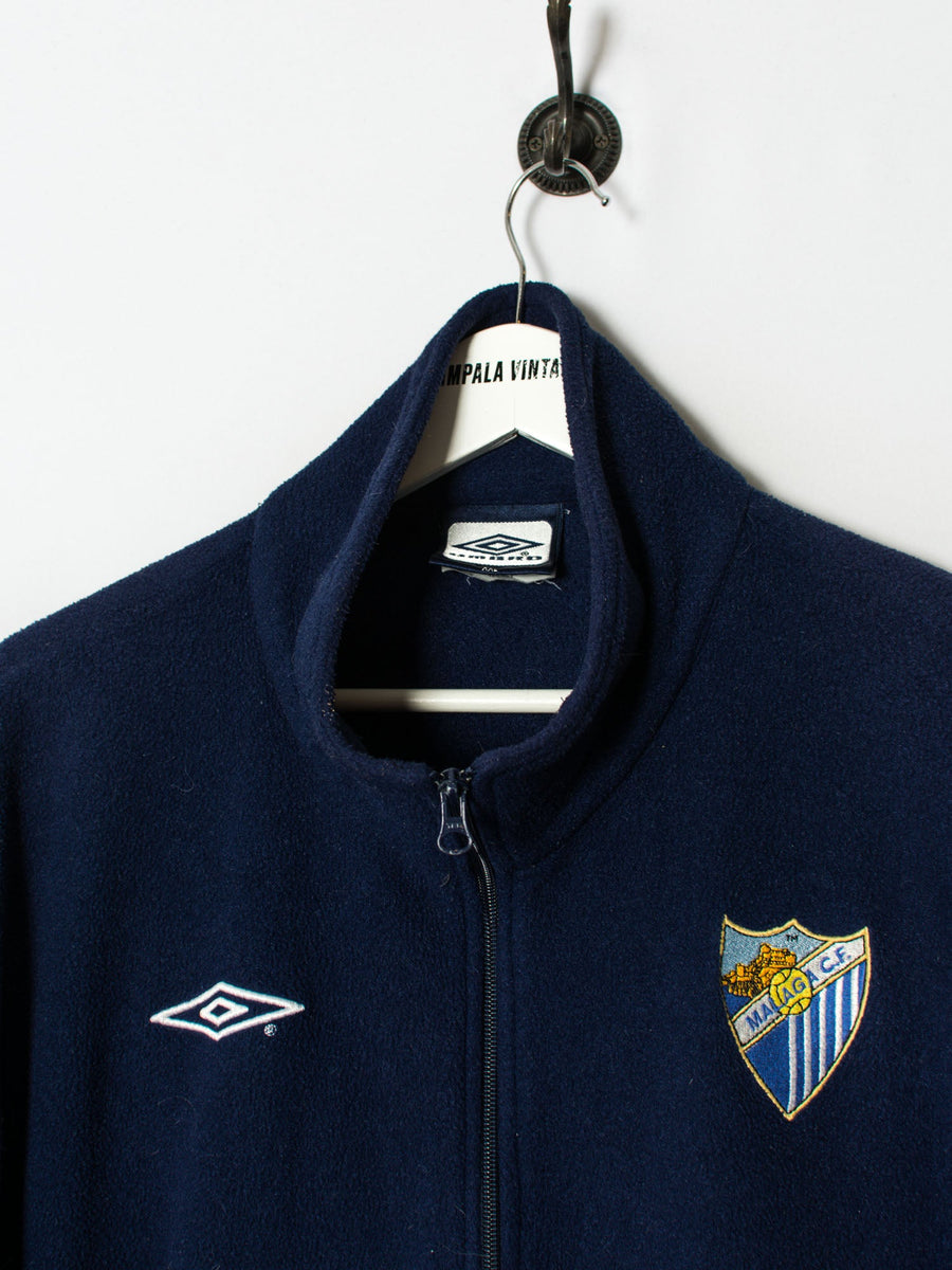 Málaga CF Umbro Official Football  Retro Zipper Fleece