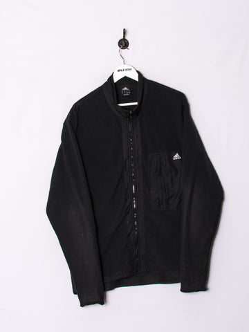 Adidas Black Zipper Fleece