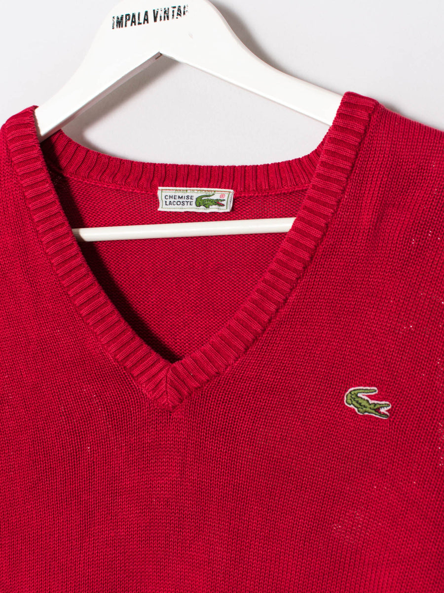 Lacoste I Red Sweater