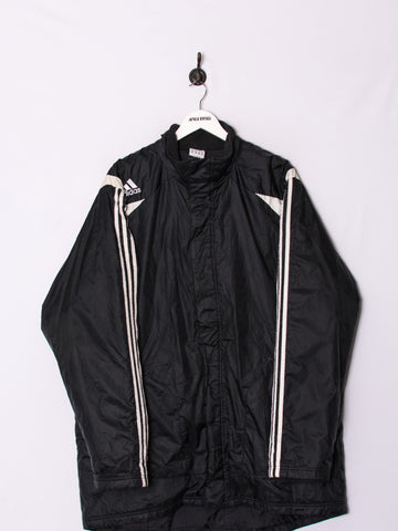 Adidas Black & White Long Jacket