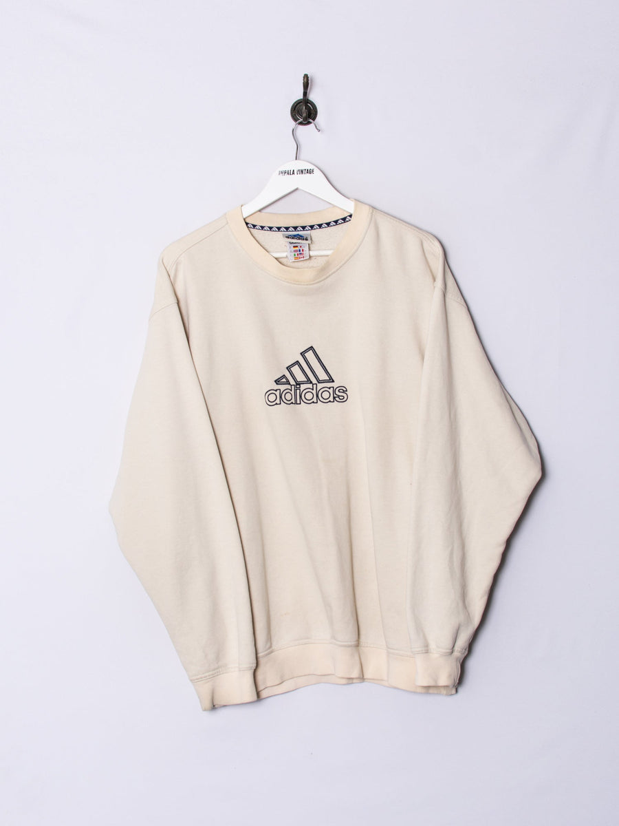 Adidas Cream Sweatshirt