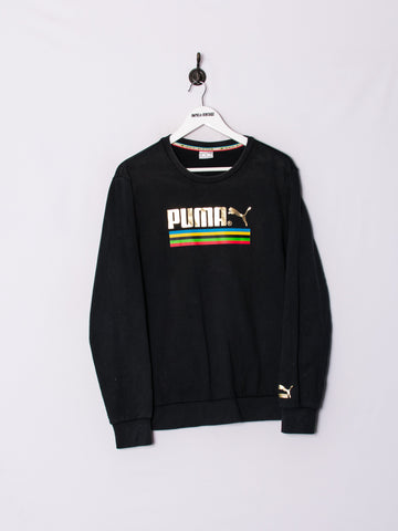 Puma Gold Logo Retro Sweatshirt