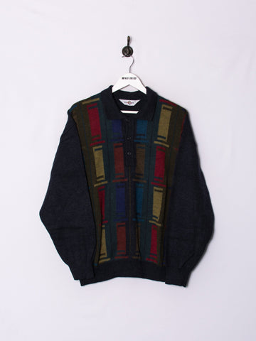 Dalmine 1/3 Buttoned Sweater