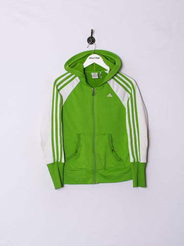 Adidas Green Hooded Jacket
