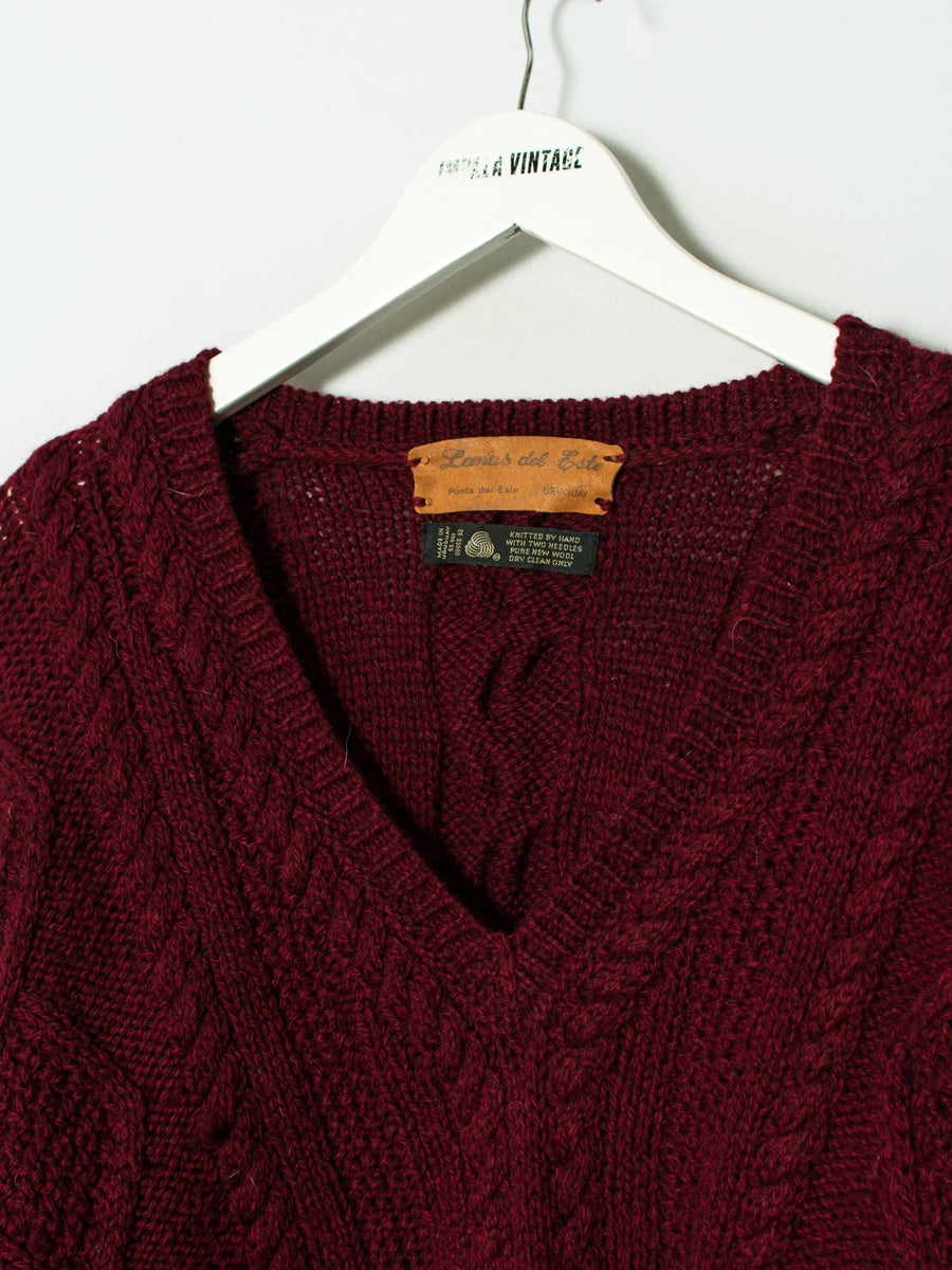Lamas del Este V-Neck Sweater