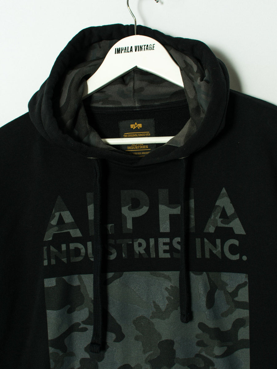 Alpha Industries Black III Hoodie