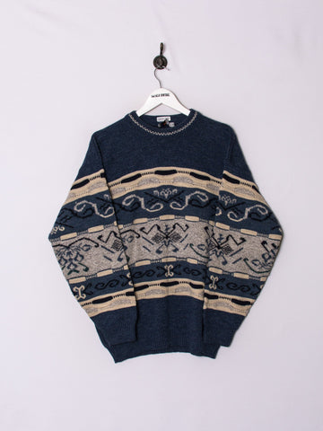 Brice Blue Sweater