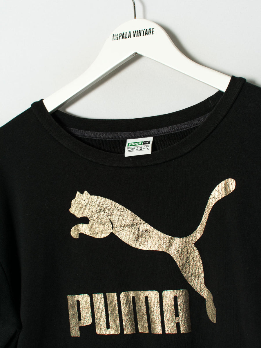 Puma Gold Vinyl Sweatshirt
