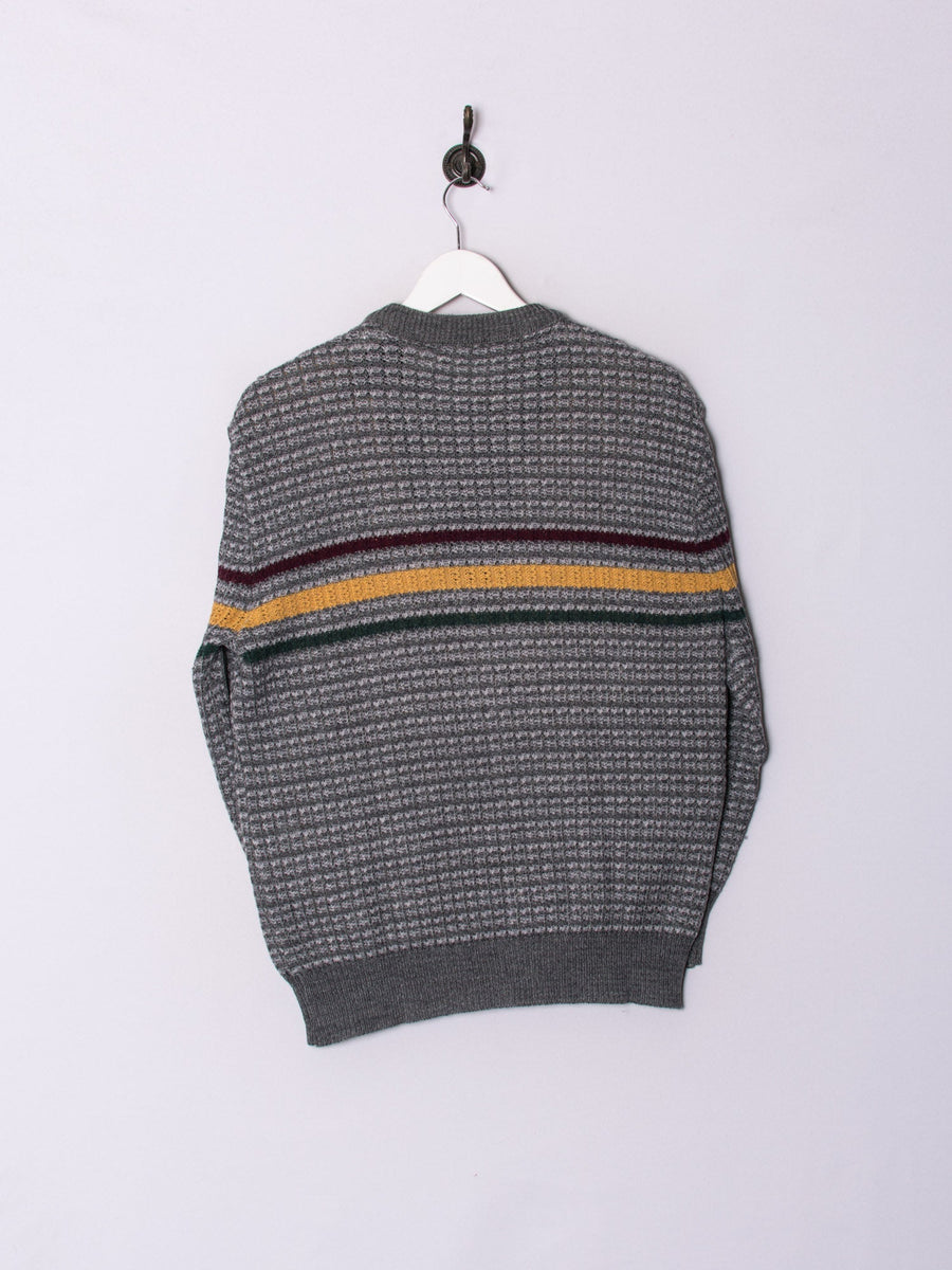 Gray II Velvet Sweater