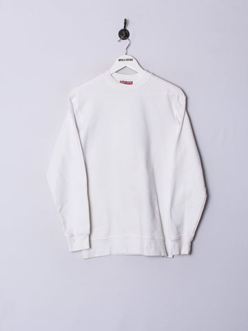 Beefy White Sweatshirt