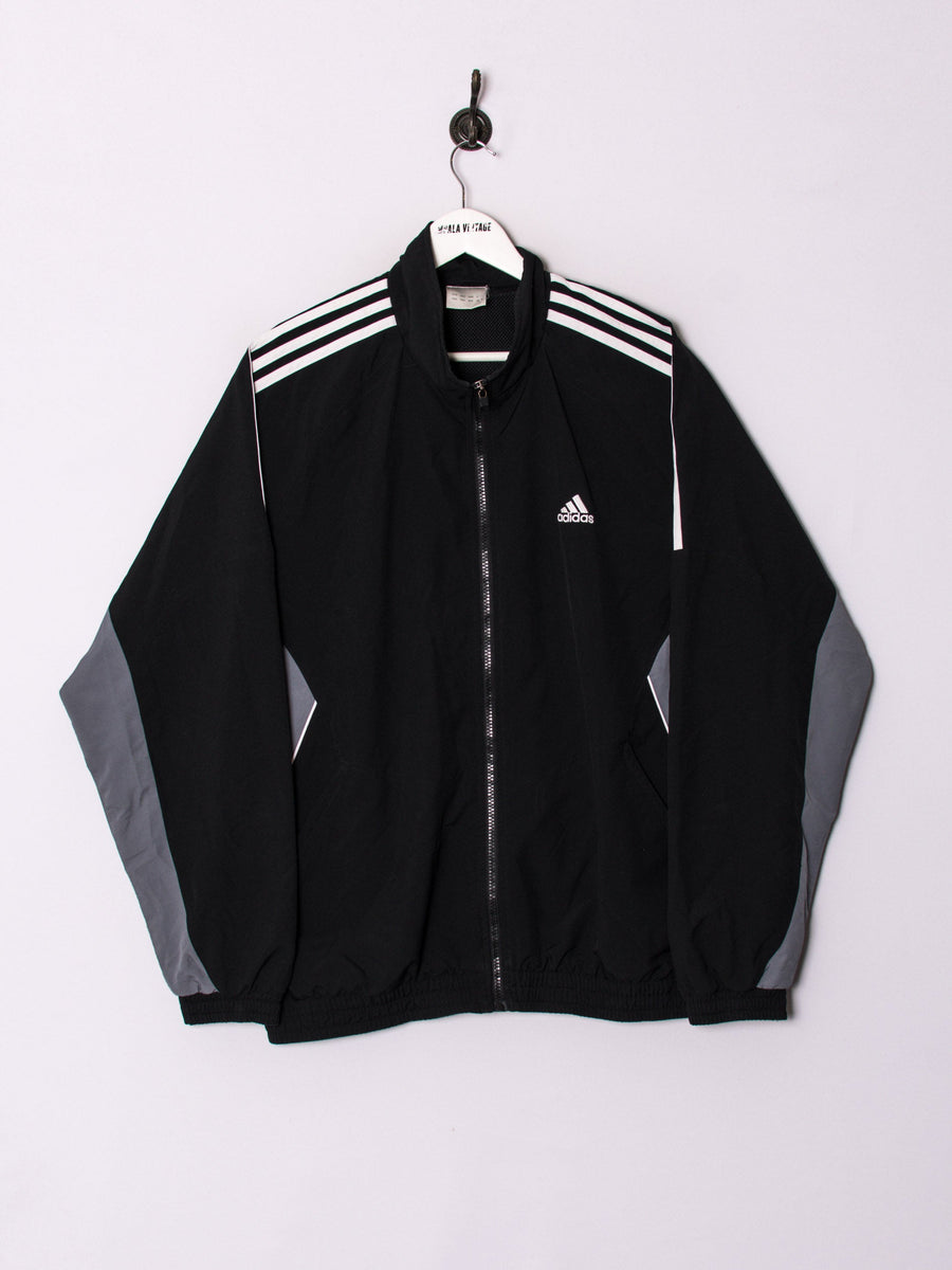 Adidas Black V Track Jacket