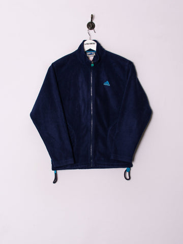 Adidas Blue Zipper Fleece
