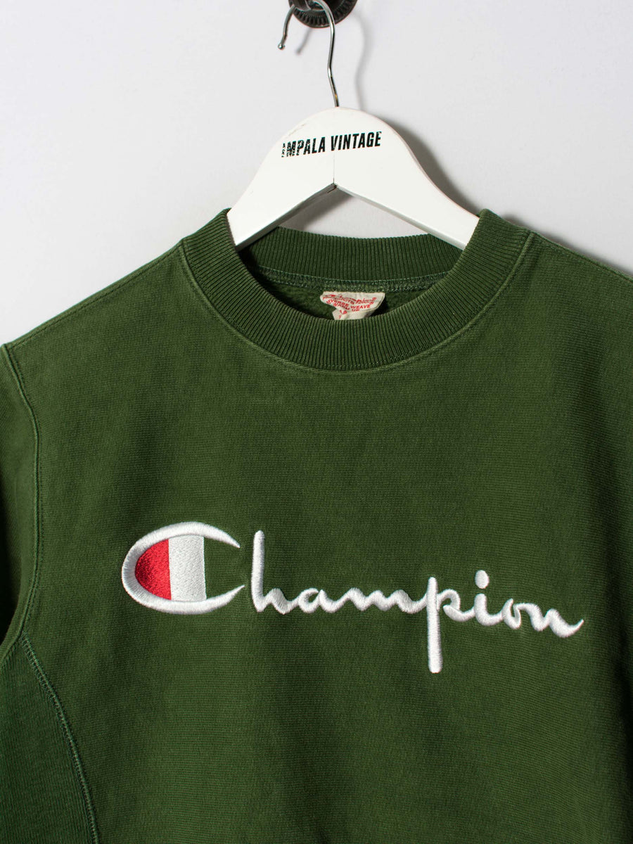 Champion Green Sweatshirt Impala Vintage