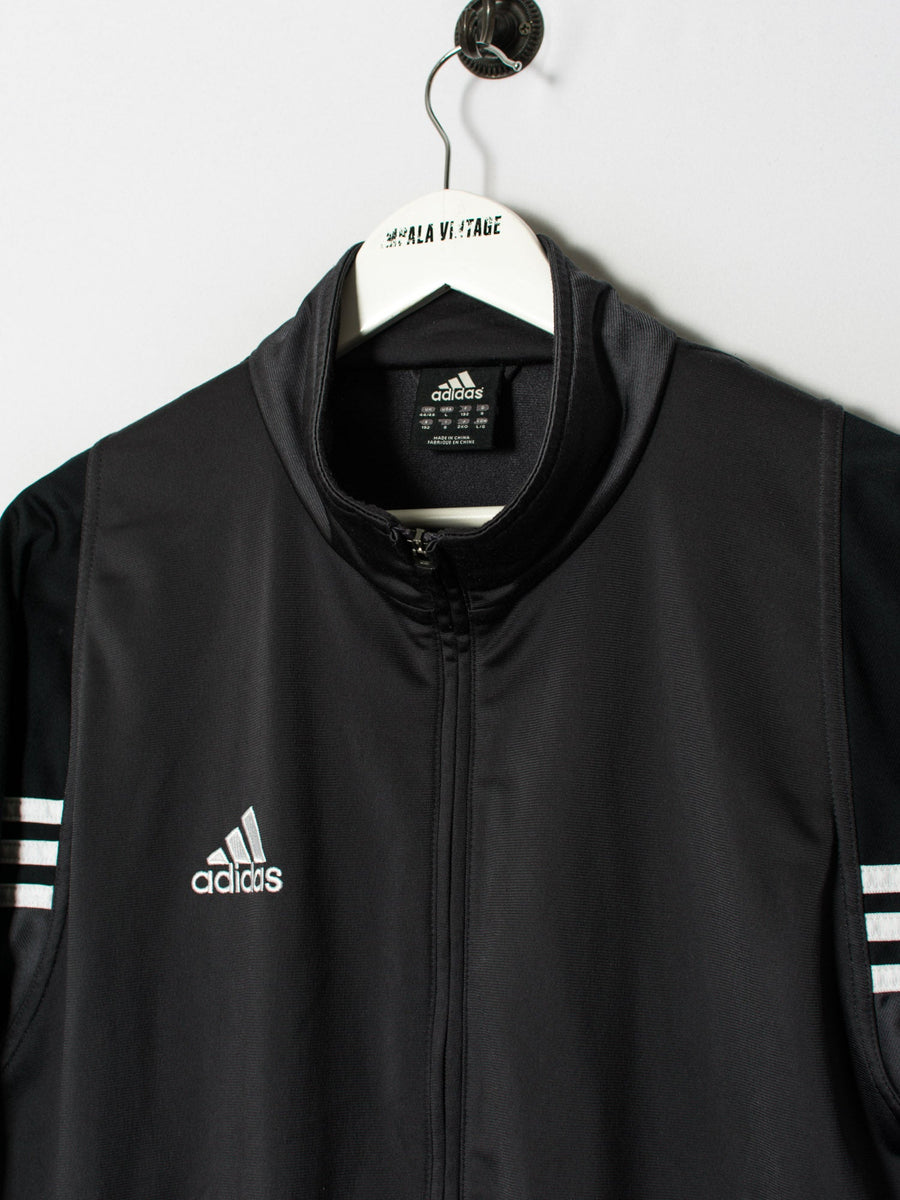 Adidas Black & Gray Track Jacket