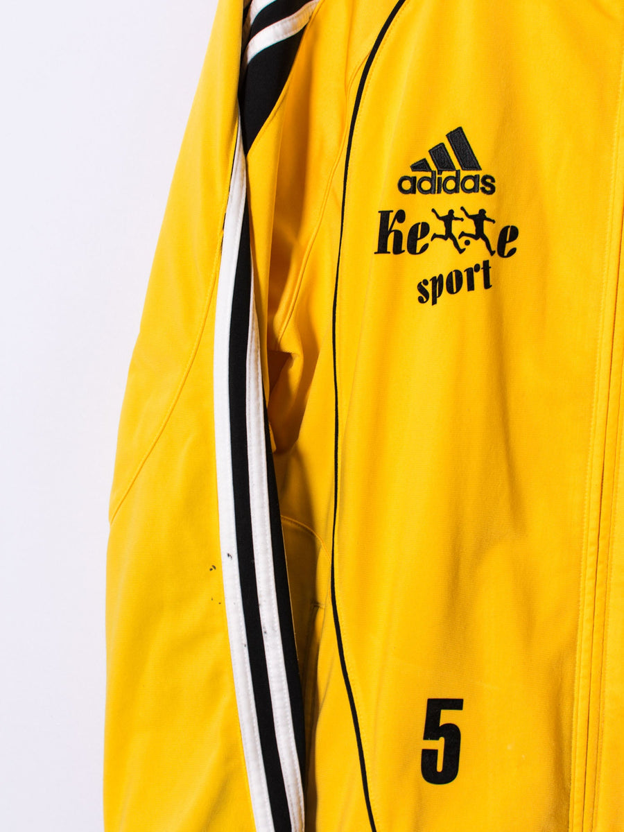 Adidas Yellow Track Jacket