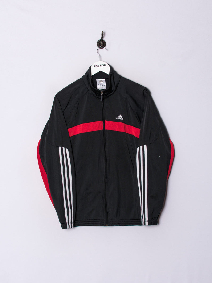 Adidas Black & Red Track Jacket