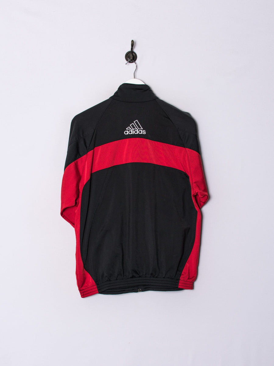 Adidas Black & Red Track Jacket | – Impala Vintage