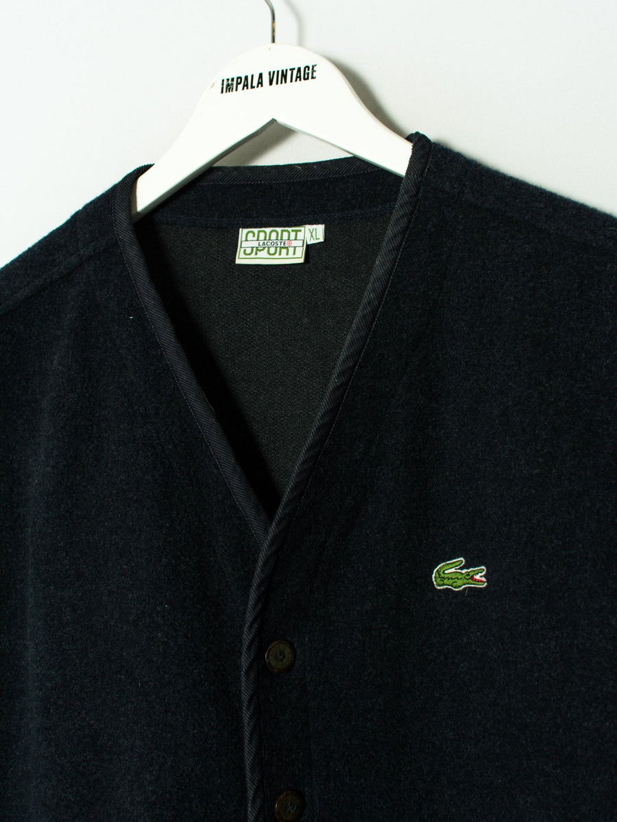 Lacoste Sport Retro Cardigan Vest