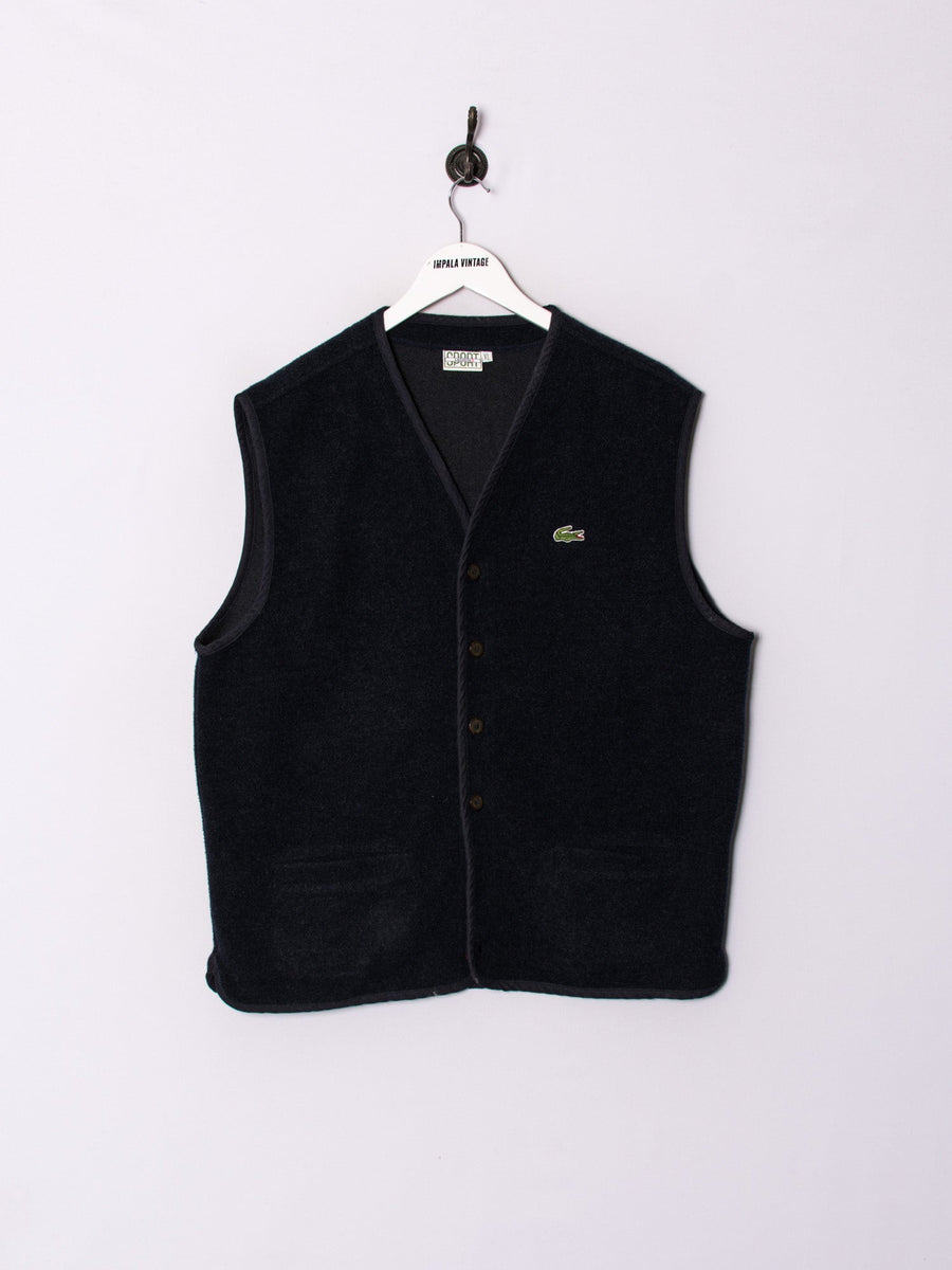 Lacoste Sport Retro Cardigan Vest